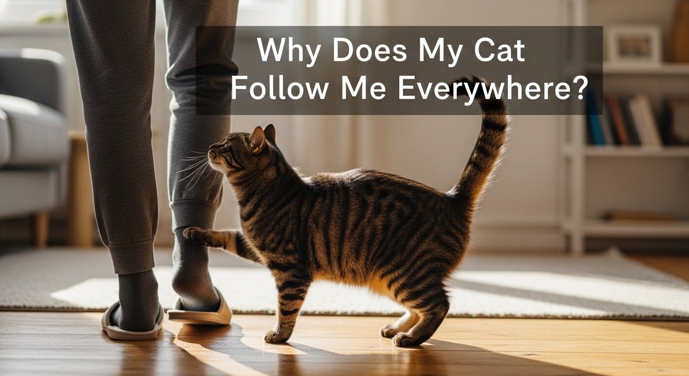 why does my cat follow me everywhere