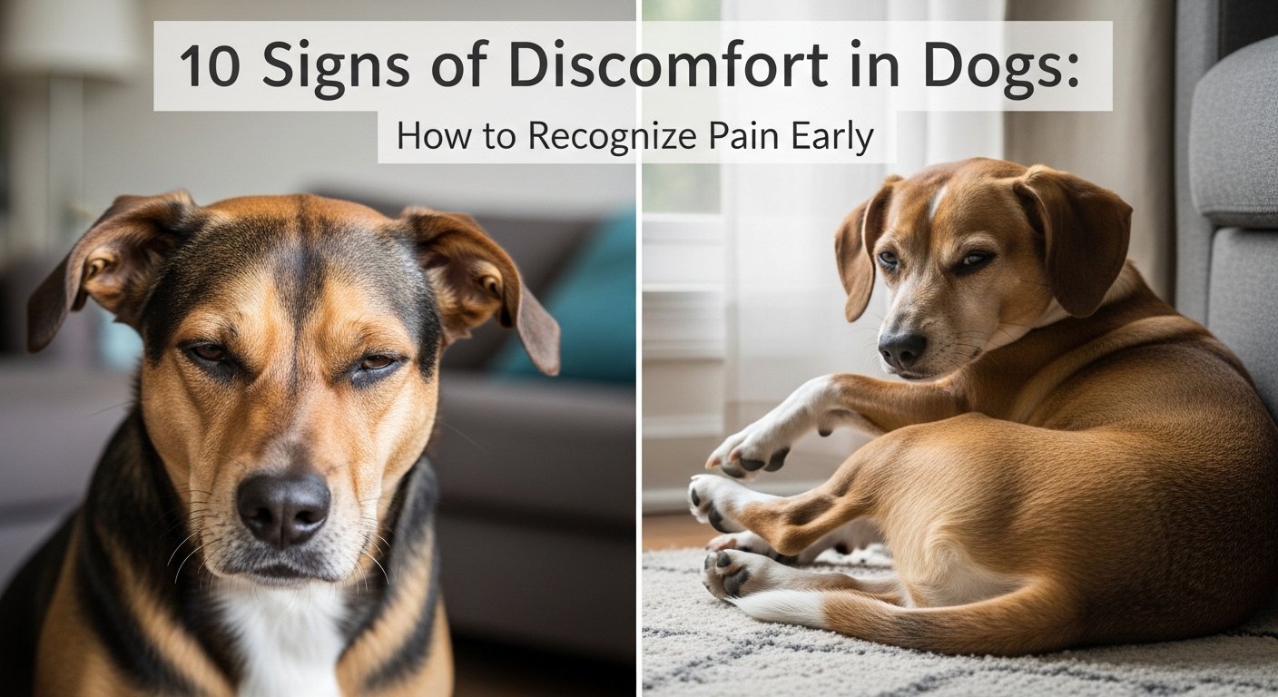10 Signs of Discomfort in Dogs